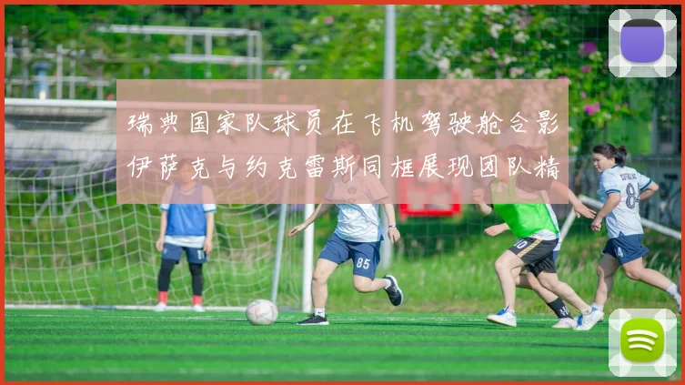 瑞典国家队球员在飞机驾驶舱合影伊萨克与约克雷斯同框展现团队精神