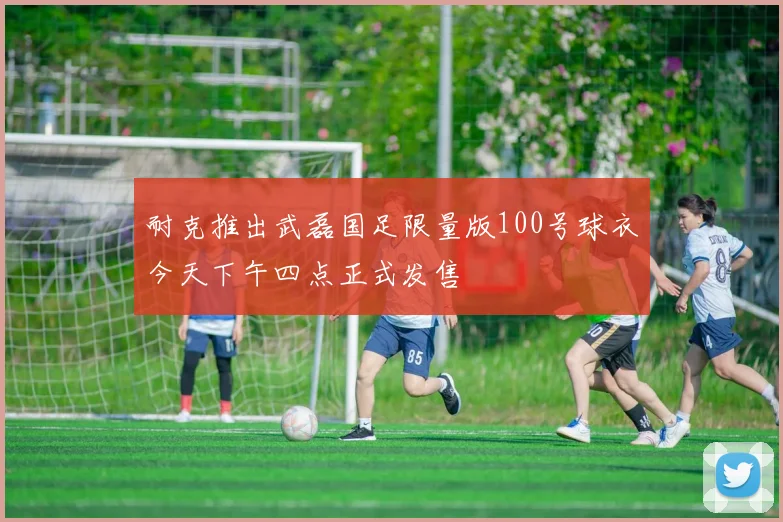 耐克推出武磊国足限量版100号球衣今天下午四点正式发售